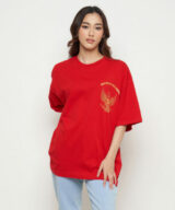 Kaus Merah Paspor Indonesia (Oversized)